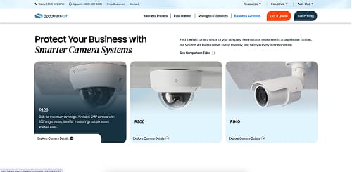 SpectrumVoIP website screen 3